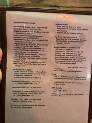 Menu photo 3 Ollie's Juke Joint and Cafe Kingston, OK Menu photo 3 Ollie's Juke Joint and Cafe Kingston, OK
