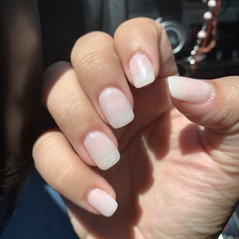 Gloss Nail Bar - Neutral with 443 glitter (recommended by Linda) - Nail Salons Near Me - Anaheim, California Gloss Nail Bar - Neutral with 443 glitter (recommended by Linda) - Nail Salons Near Me - Anaheim, California