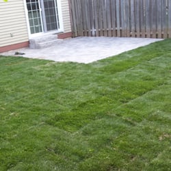 Markstone Landscaping - Backyard Patio and Sod Installation