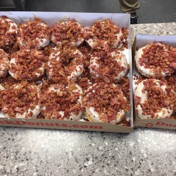 Duck Donuts - Maple & Bacon is my favorite! Everything bacon :) - Donuts Near Me - Alexandria, Virginia Duck Donuts - Maple & Bacon is my favorite! Everything bacon :) - Donuts Near Me - Alexandria, Virginia
