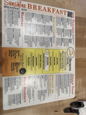 Menu photo 7 Sunshine Breakfast Bar Tempe, AZ