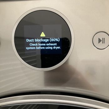 Top Notch Air - Error message after my dryer vent was cleaned - Air Duct Cleaning Near Me Top Notch Air - Error message after my dryer vent was cleaned - Air Duct Cleaning Near Me