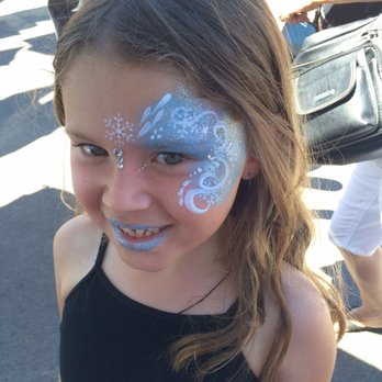 Fairytale Faces - Pretty Elsa design - Face Painting Near Me