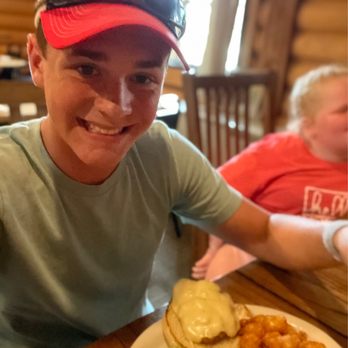 The Hitchin' Post Restaurant & Saloon - Chicken Sandwich with tots, what a stud - American Near Me - Melrose, Montana