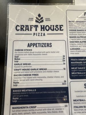Menu photo 7 Craft House Pizza Louisville, KY Menu photo 7 Craft House Pizza Louisville, KY