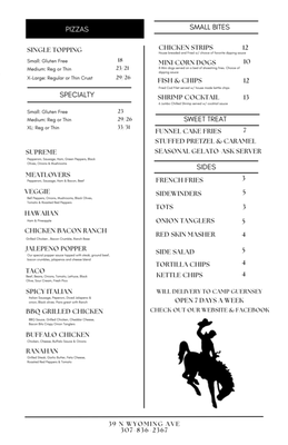 Menu photo 1 Ben's Bar Guernsey, WY Menu photo 1 Ben's Bar Guernsey, WY