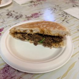 Beef pancake
