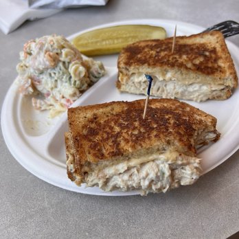 Justine's Cafe - Tuna melt - with Rye bread - Fast Food Near Me - Westlake Village, California Justine's Cafe - Tuna melt - with Rye bread - Fast Food Near Me - Westlake Village, California