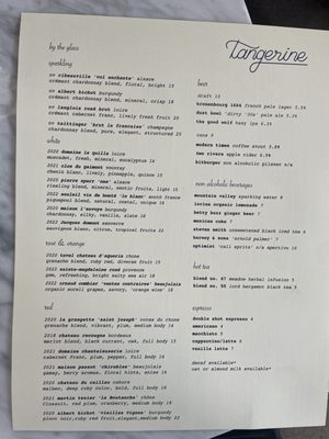 Menu photo 7 Tangerine Bistro Truckee, CA Menu photo 7 Tangerine Bistro Truckee, CA