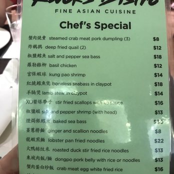 Kwok's Bistro - Menu - Chinese Near Me - Reno, Nevada