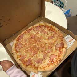 Our pizza pie .
