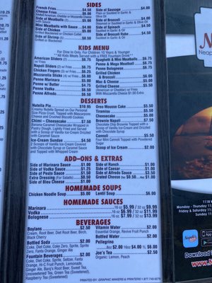 Menu photo 2 Napoli's Pizza Hoboken, NJ Menu photo 2 Napoli's Pizza Hoboken, NJ