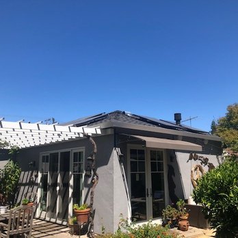 Simply Solar - Panels are barely visible from the backyard! - Solar Installation Near Me - Petaluma, California