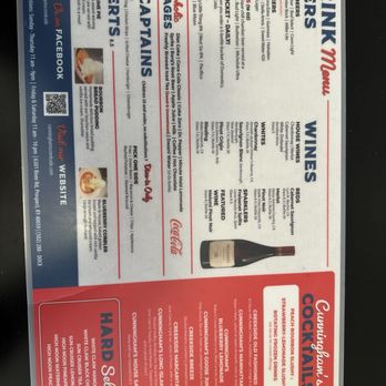 Cunningham's Creekside - Feb 2026 menu - American Near Me - Prospect, Kentucky