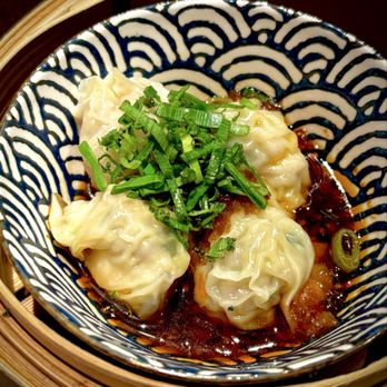 Plum Valley - Spicy Chicken Wonton in Chili Sauce - Number 63 - Dim Sum Near Me - London, XGL