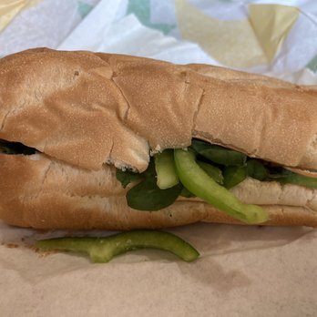 Subway - a sub sandwich with pickles and cheese - Fast Food Near Me - Brookfield, Wisconsin Subway - a sub sandwich with pickles and cheese - Fast Food Near Me - Brookfield, Wisconsin