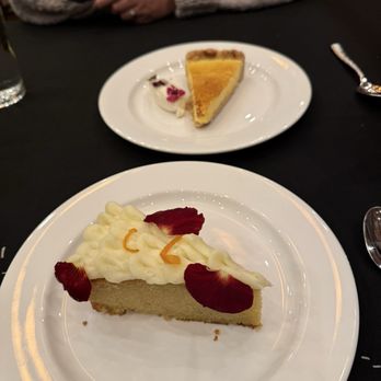 Citrone Italian Chophouse - Olive oil cake and lemon tart. Deliciousness! - New American Near Me - Redlands, California