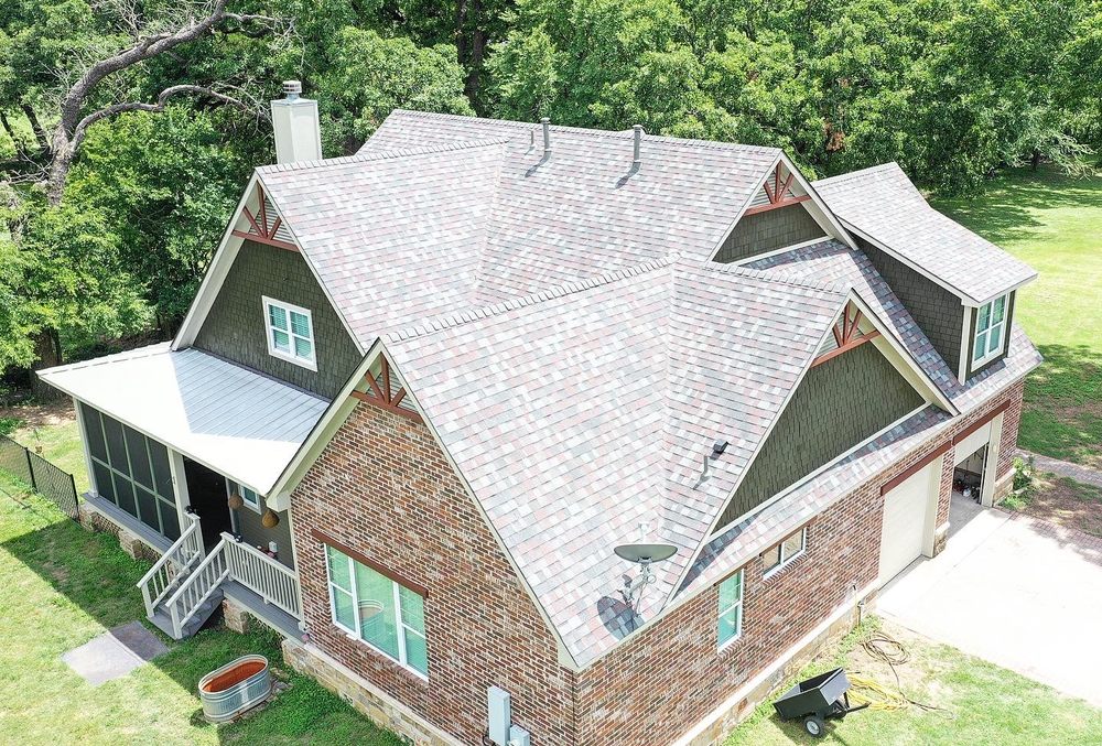 Slide of Blue Roofing