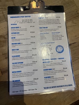 Menu photo 6 Square Pie Guys - Oakland Oakland, CA Menu photo 6 Square Pie Guys - Oakland Oakland, CA