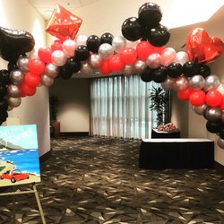 Balloon Arches are a popular service we offer.
