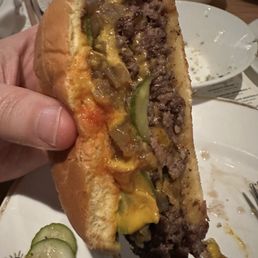 Juicy smacking smash burger Juicy smacking smash burger