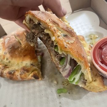 Trent’s Pizzeria - Custom Philly Steak Calzone! - Pizza Near Me - Houston, Texas Trent’s Pizzeria - Custom Philly Steak Calzone! - Pizza Near Me - Houston, Texas