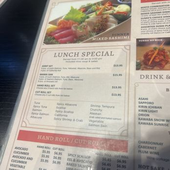 Sushi Joint - Lunch specials - Sushi Bars Near Me - Norwalk, California