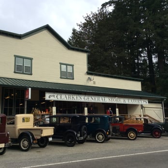 Clarkes General Store & Eatery - Beaver Chapter, MAFCA, Model A Club has lunch at Clarke's! - Grocery Near Me - Beavercreek, Oregon