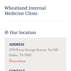 Wheatland Internal Medicine Clinic