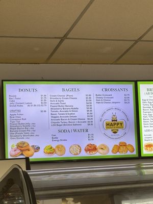 Menu photo 5 Happy Bagels and Donuts Downey, CA Menu photo 5 Happy Bagels and Donuts Downey, CA
