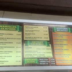 Taco Fresh Mexican Grill - Menu