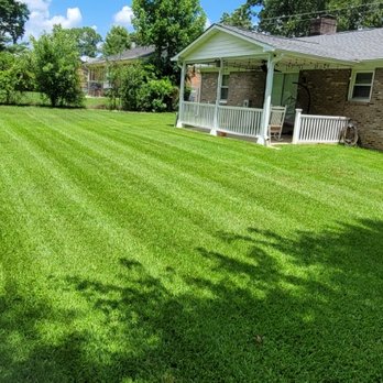 Adam's Yardscapes - Finished yard - Lawn Services Near Me