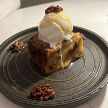 Aburi Sushi - Salted caramel bread pudding - Sushi Bars Near Me - Houston, Texas Aburi Sushi - Salted caramel bread pudding - Sushi Bars Near Me - Houston, Texas