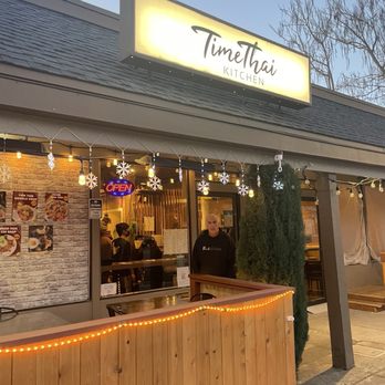 Time Thai Kitchen - My hubby at TT - Thai Near Me - Livermore, California