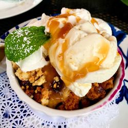 Chow Bistro - WARM BLUEBERRY CRUMBLE