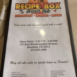 Menu Menu
