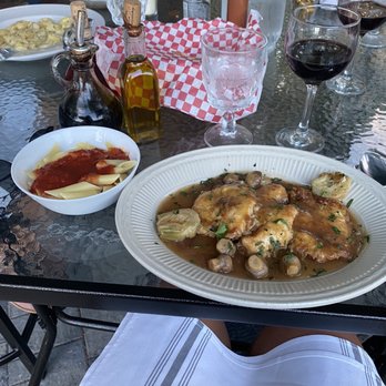 Mama Risos Restaurant - a plate of food on a table - Italian Near Me - Lake George, New York