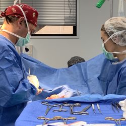 Joe W Campbell, MD - Dr. W. Joe Campbell performing surgery in our ASC.