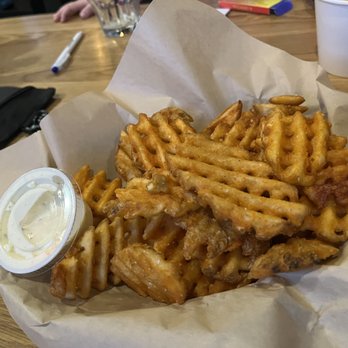 Globe Hall - Waffle fries - Dive Bars Near Me - Denver, Colorado