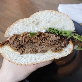 Abe's Corner - Brisket sandwich - Sports Bars Near Me - Brooklyn, New York