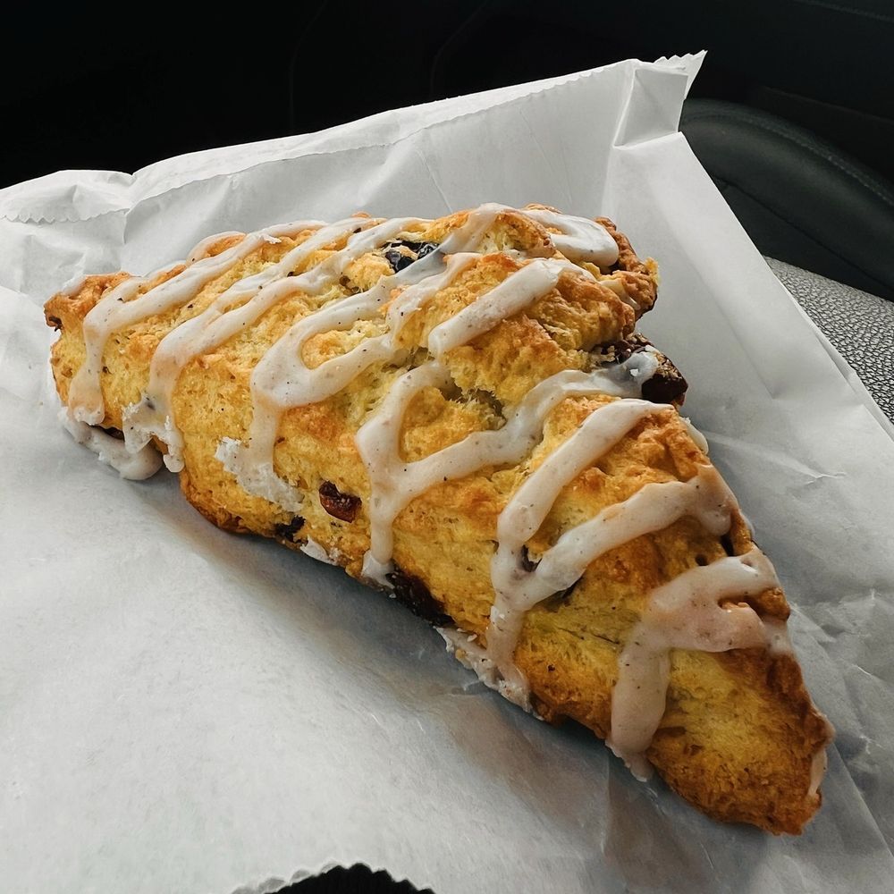 Black Dog Baking - Pistachio, cranberry and cardamom scone....simply delicious. - Bakeries Near Me - Cuyahoga Falls, Ohio Black Dog Baking - Pistachio, cranberry and cardamom scone....simply delicious. - Bakeries Near Me - Cuyahoga Falls, Ohio