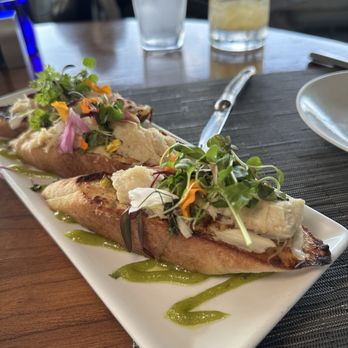 Altius - Heron Point Crab Toast - New American Near Me - Pittsburgh, Pennsylvania