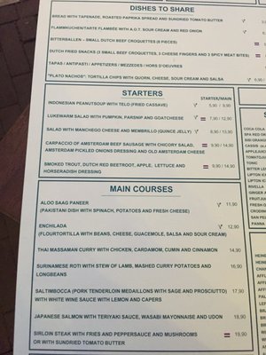 Menu photo 1 Szmulewicz Amsterdam, NH Menu photo 1 Szmulewicz Amsterdam, NH