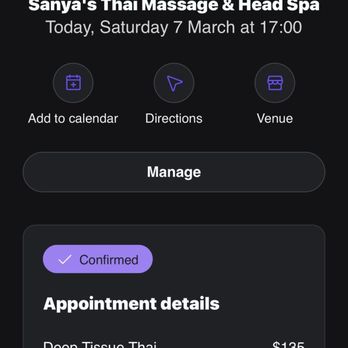 Sanya Thai Massage & Head Spa - Original booking - Massage Therapy Near Me - Santan Valley, Arizona