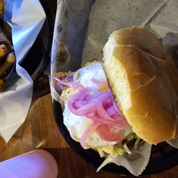 Paradise Valley Burger - Brulee burger, ended up taking the egg off, and liked it better. - Burgers Near Me - Tempe, Arizona