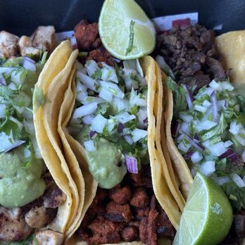 Julianita's - Three amazing street tacos from Julianita's!! Chicken, carne asada, and al pastor. - Mexican Near Me - Shasta Lake, California Julianita's - Three amazing street tacos from Julianita's!! Chicken, carne asada, and al pastor. - Mexican Near Me - Shasta Lake, California