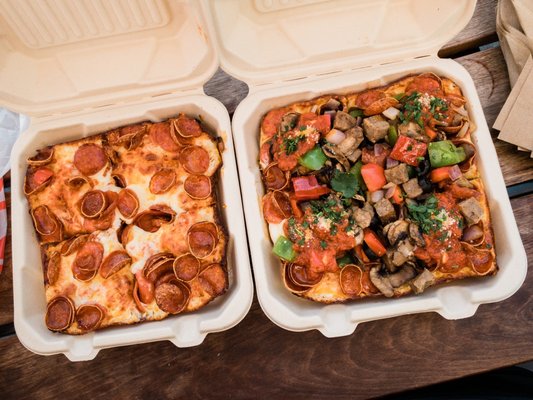 Steel Pan Pizza by null