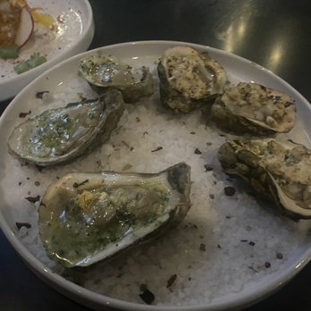 Pearl & Vine - Grilled oysters - garlic & butter, stuffed jalapeño - New American Near Me - Katy, Texas Pearl & Vine - Grilled oysters - garlic & butter, stuffed jalapeño - New American Near Me - Katy, Texas