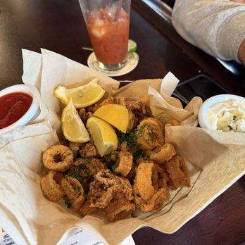 Half Moon Bay Brewing Company - Calamari - Seafood Near Me - Half Moon Bay, California Half Moon Bay Brewing Company - Calamari - Seafood Near Me - Half Moon Bay, California
