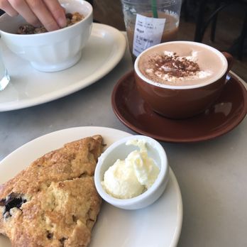 Baker & Commons - Scone with whipped butter and the kids hot chocolate - Cafes Near Me - Berkeley, California Baker & Commons - Scone with whipped butter and the kids hot chocolate - Cafes Near Me - Berkeley, California